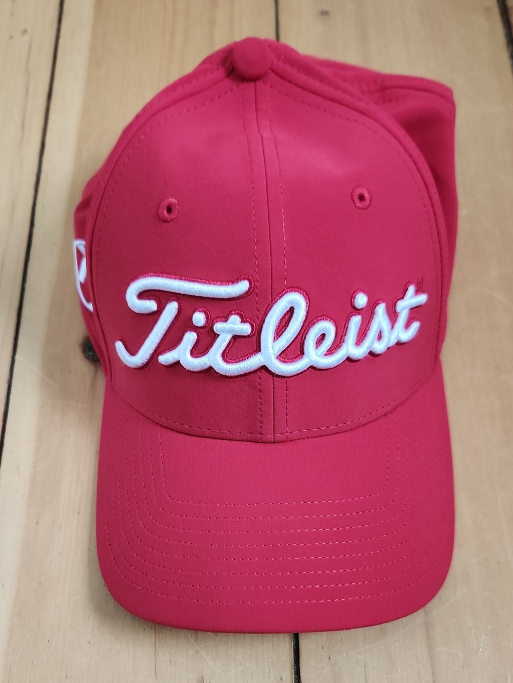 Titleist Red Embroidered Logo Baseball Cap